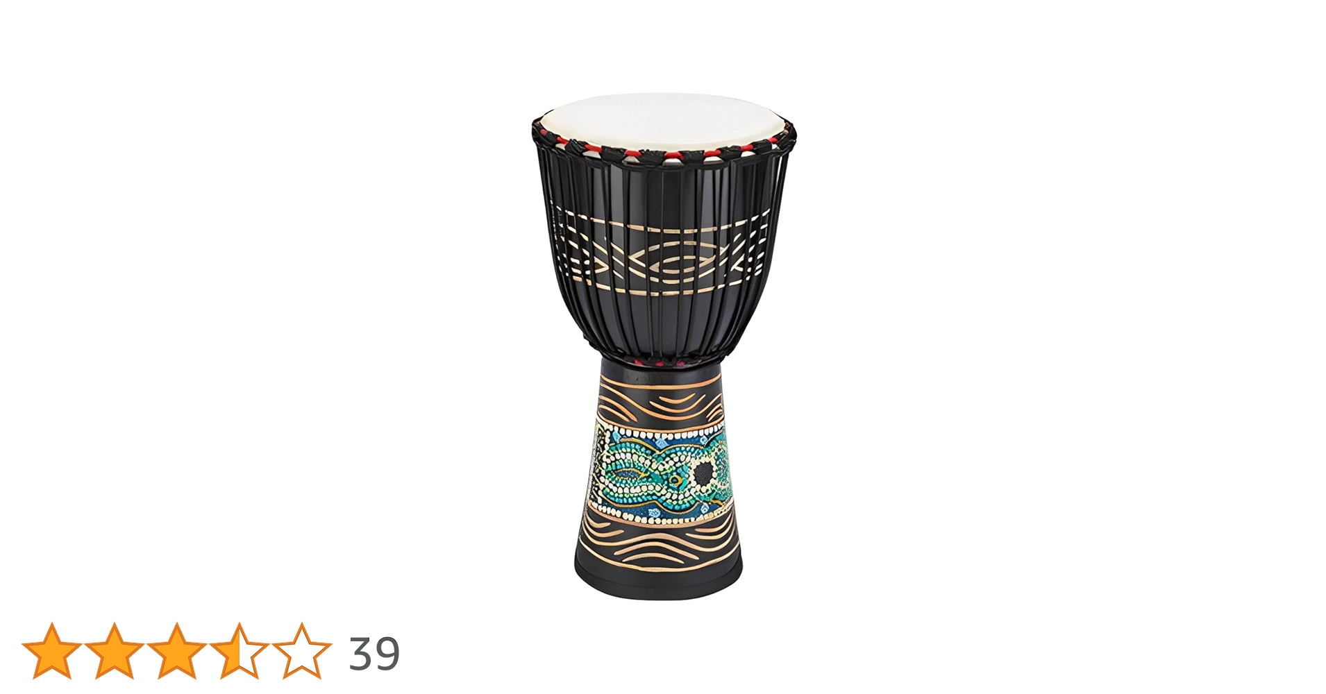 Amazon | heizi ジャンベ 大 8インチ 楽器 太鼓 民族楽器 ハンドドラム