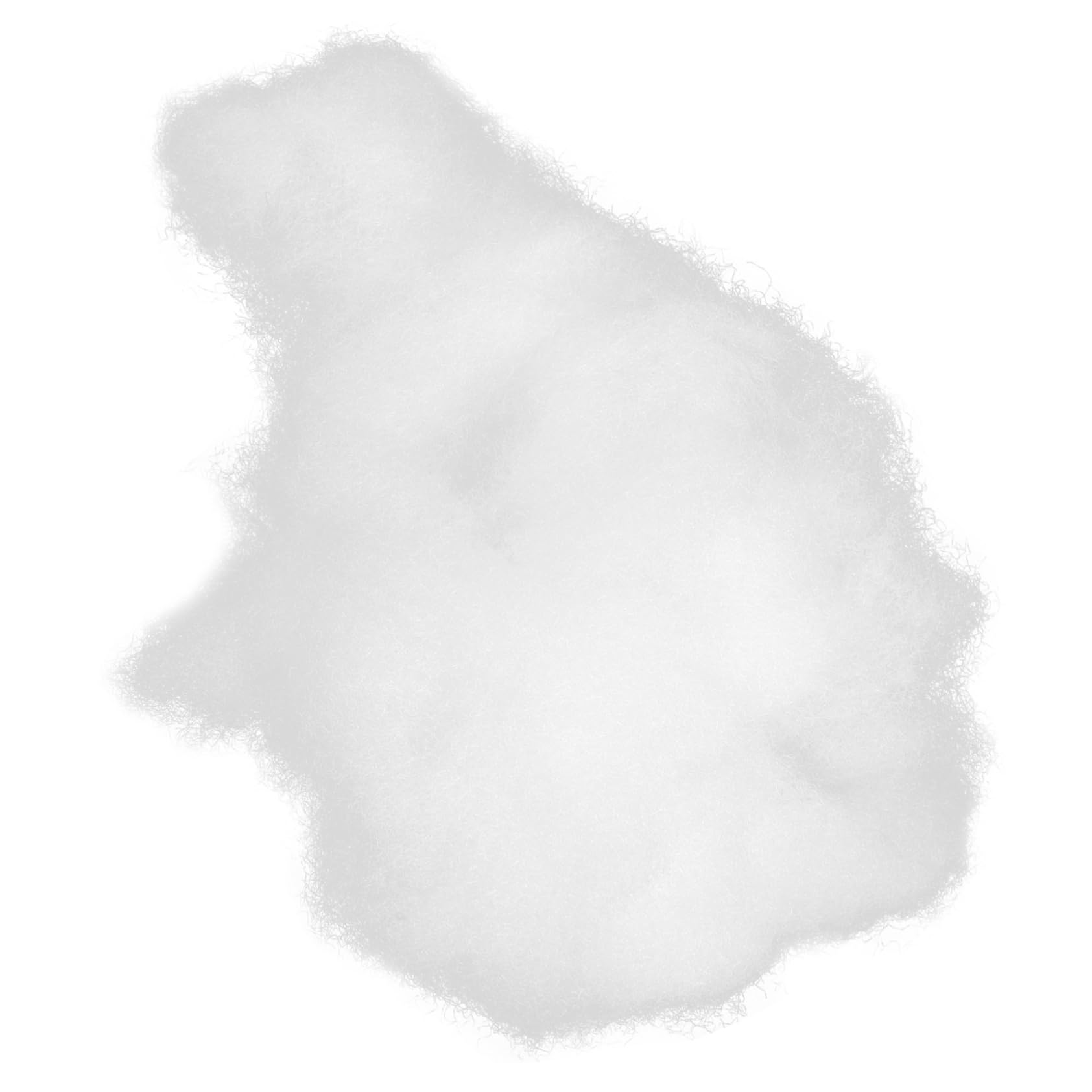 FRCOLOR Relleno de Fibra de Poliéster de Alta Resiliencia, 1 Bolsa 500 G | Blanco, para Cojines y Muñecos, Fácil de Usar, para Aulas y Proyectos de Decoración DIY