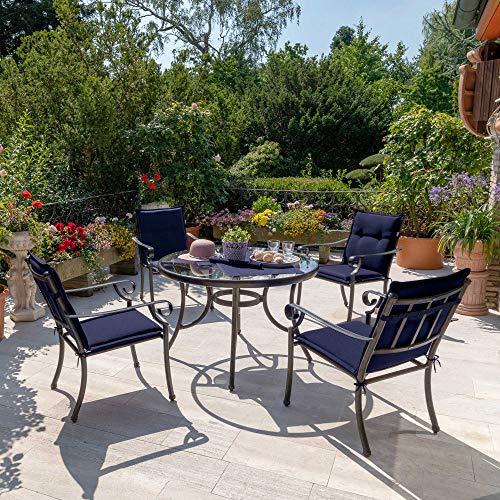 Beautissu Loft NL Set di 4 Cuscini per sedie da