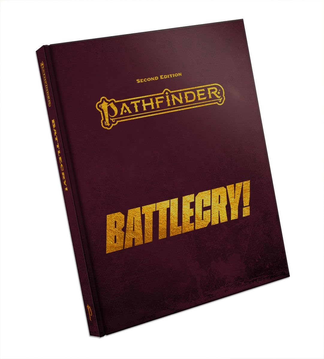 Pathfinder Battlecry! Special Edition - Deluxe Hardcover RPG Rulebook | Faux Leather Bound | Metallic Deboss | War & Combat | 2 New Classes | Second Edition Remaster | Ages 16+ | 224 Pages