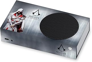 Head Case Designs Officially Licensed Assassin's Creed Master Assassin Ezio Auditore Brotherhood Graphics Vinyl Sticker Gaming Skin Decal Cover Compatible with Xbox Series S Console