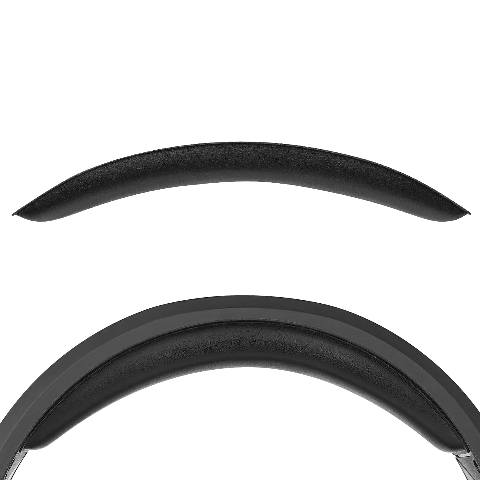 Geekria Headband Pad Compatible with Turtle Beach Stealth 700 Gen2/ Gen2 MAX Headphones, Head Top Cushion Cover Repair Part (Black)