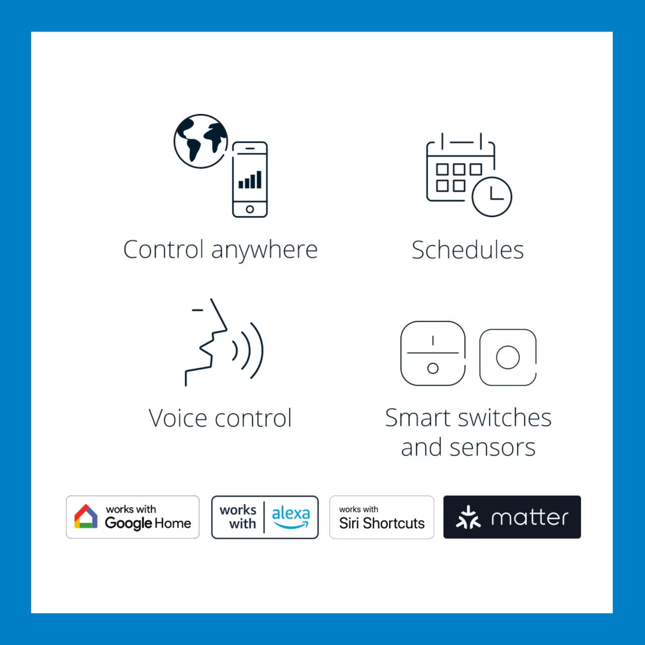 WIZ Guirlande Lumineuse Connectée, 16 millions de couleurs et nuances de blanc, 15 mètres, Idéal pour un utilisage extérieur (IP65), Compatible Alexa, Google Assitant et Apple HomeKit