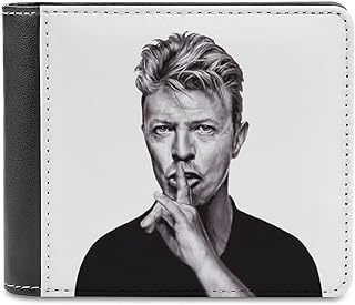 [DIPPCO] 財布 David Bowie デビッド デヴィッド ボウイ 二つ折り財布 ミニ財布 免許証入れ カードケース ミニウォレット 小銭入れ 収納 軽量 持ち運び便利 人気 多機能 大容量 ビジネス メンズ レディース おしゃれ かわいい 贈り物 プレゼント