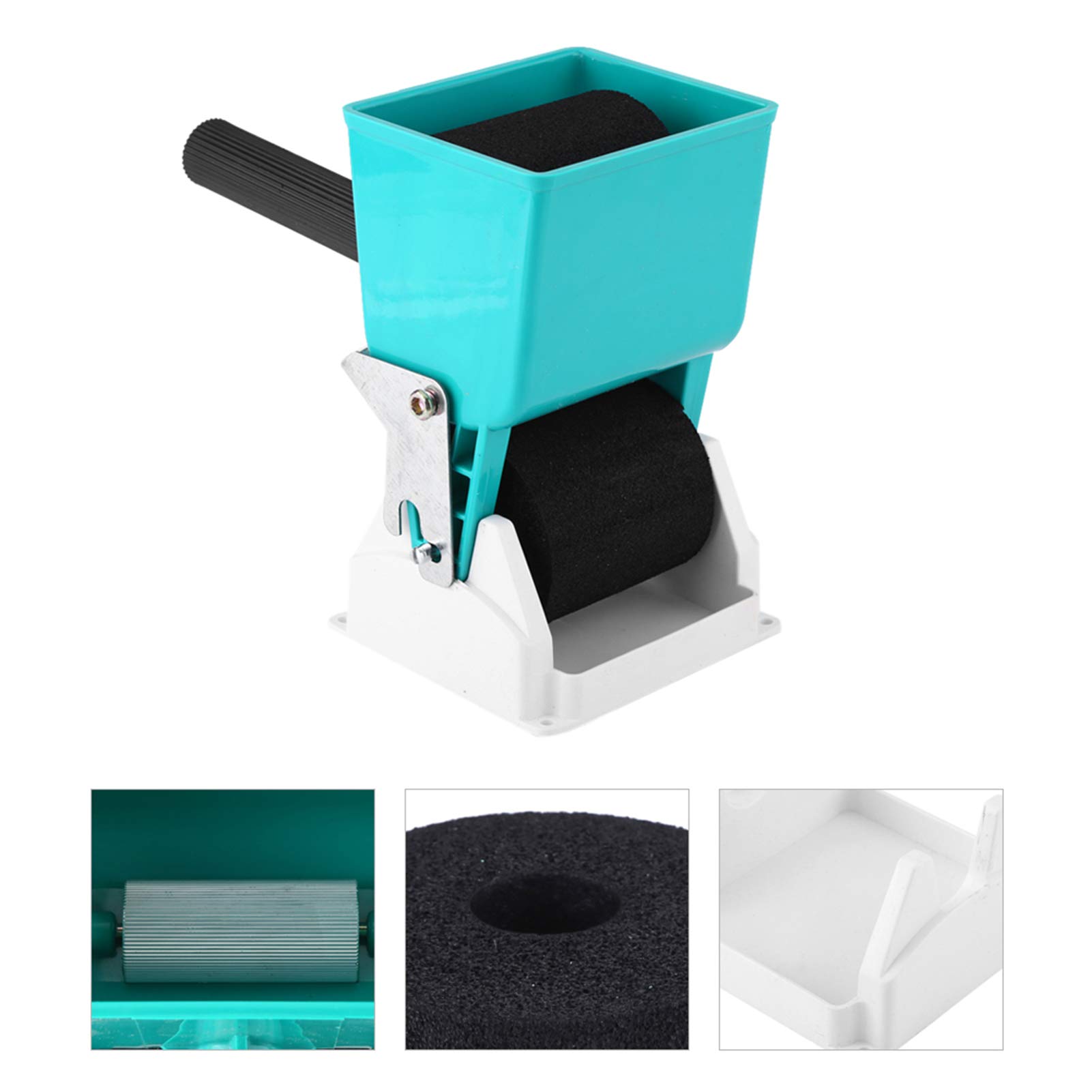 Tiiyee Applicateur de colle, rouleau applicateur de colle réglable portable DIY Adhésifs d'épandage portatifs pour charpentier Épandeur de colle pour le travail du bois(3in)