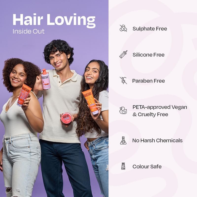 Image of MANETAIN Washday Hold Bundle Full Size - Complete Curly Hair Care Set | Moisturizing Shampoo 237ml | Multipurpose Conditioner 200gm | Leave-In Conditioner 200ml and Hard Hold Gel 200ml