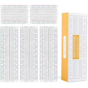 5PCS de Uitrusting van Breadboards omvat 3PCS 830 Punt 2PCS 400 Punt SunFounder Solderless Breadboard Compatibel voor…
