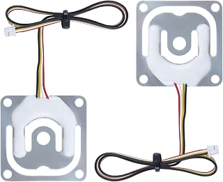 BCZAMD Ersatz Heizbett Nivellierungssensor design for Ender-3: V3 Plus 2 Stück Originales automatisches Bettnivellierungs Metall Dehnungsmessstreifen Modul mit Kabel for Creallliity 3D Drucker Zubehör