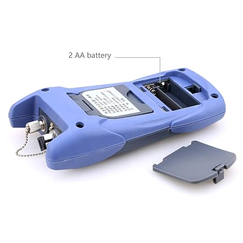 Miniatura 7 de Medidor de potencia óptica de fibra portátil todo en uno Conector SC y FC y modelo 10KM Localizador visual de fallas Probador de cable de fibra