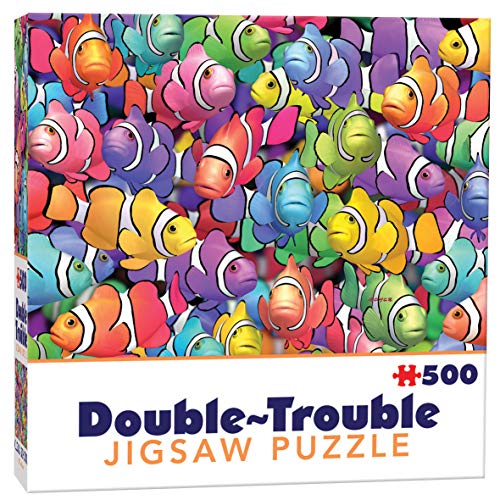 Cheatwell Games 500 Piece Double Sided Jigsaw Puzzle Clownfish