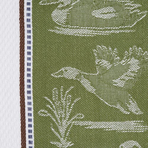 Dii Woodlands Collection Dishtowel Set, 18X28, Duck Jacquard, 2 Piece #TOP4