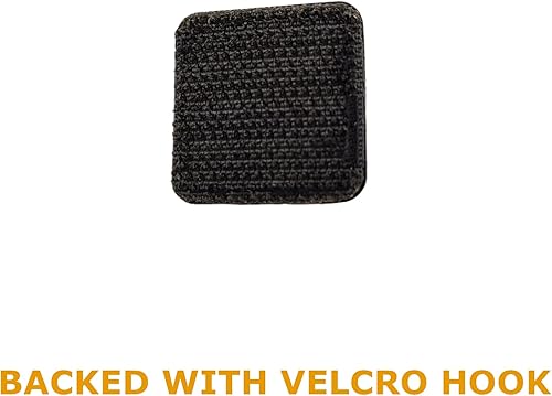 Miniatura 2 de Mjolnir Glow Dark Ranger Eye Thor Hammer - Gancho de goma de PVC vikingo nórdico (negro y blanco resplandor oscuro)