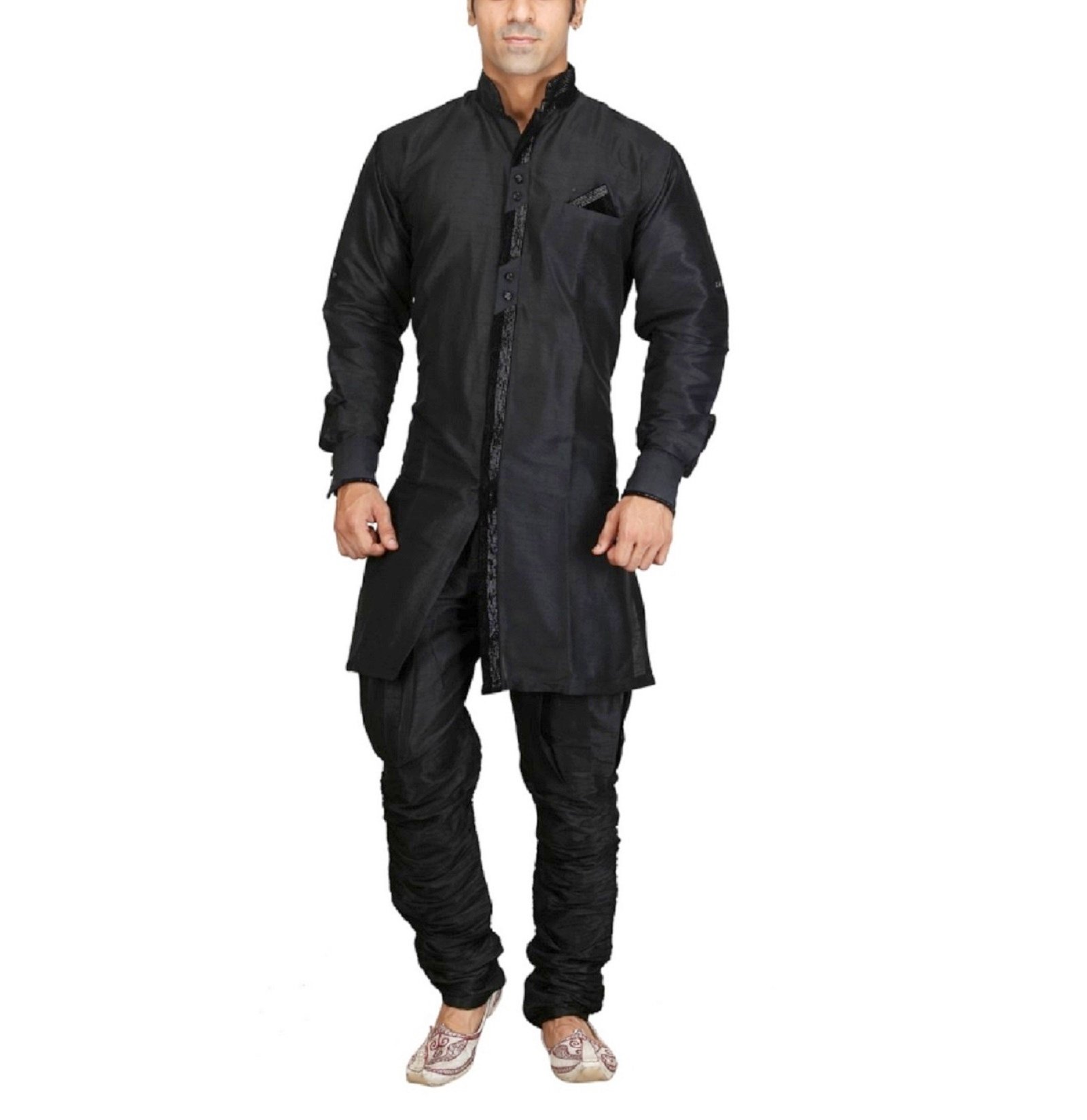 royal kurta Men's Jodhpuri Indo Western Sherwani-picture-29