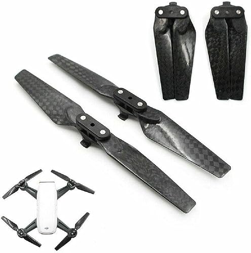 Miniatura 4 de DAGIJIRD 2 pares CW+CCW hélice plegable de liberación rápida Prop cuchillas para DJI Spark Drone