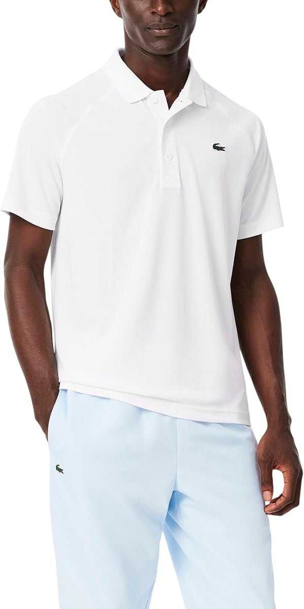 Polo de golf Lacoste de corte regular con protección UV para hombre