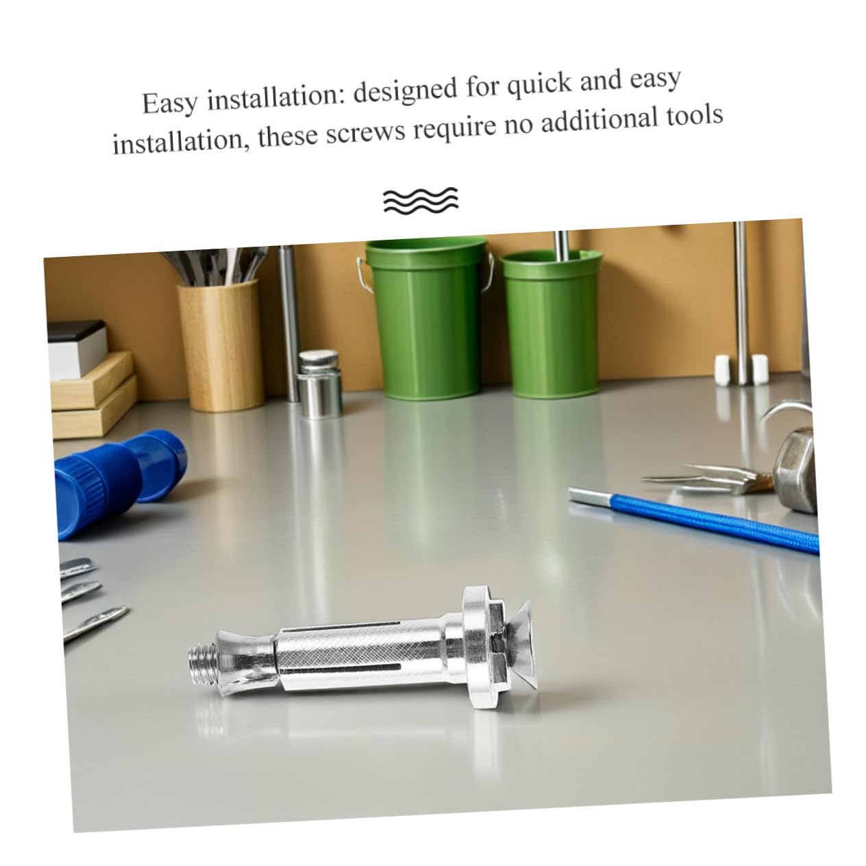 Ciieeo Kit de Montage Fixation Sécurisée 2 Vis en Aluminium Argenté Compatible Guidon 22/28mm, Accessoires Polyvalents pour Protège-mains de Moto et Quad pour Moto Tout-usage