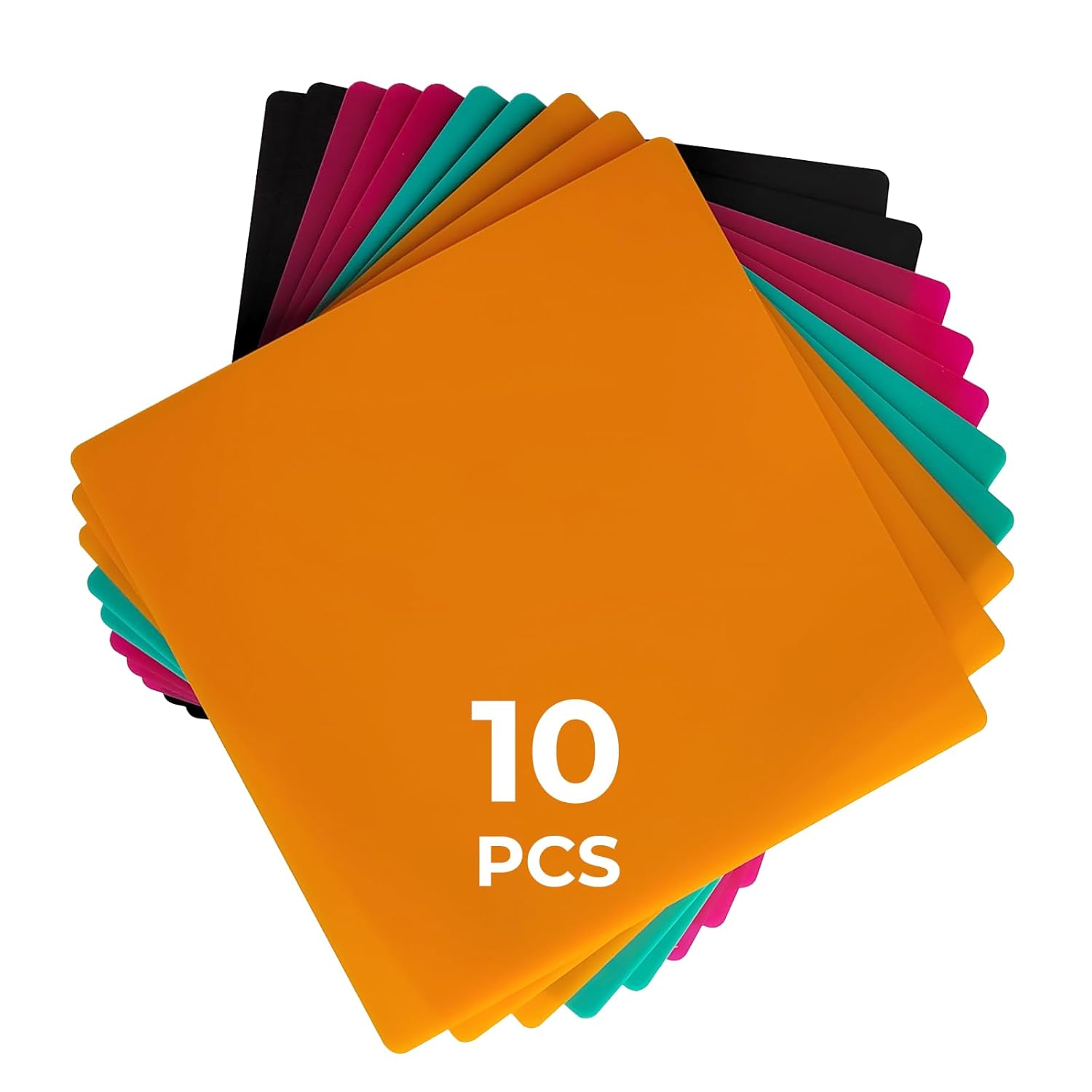 Creality 10 PCS Frosted Acrylic Sheets 12"x12"1/8 Thick Opaque Colored Cast Acrylic Sheets for Laser Cutting and Engraving Materials,UV Printed Signs,Crafts DIY Projects Craft,Easy to Cut (12"x12"x1/8" 10 PCS Frosted Acrylic Sheets) Thumbnail