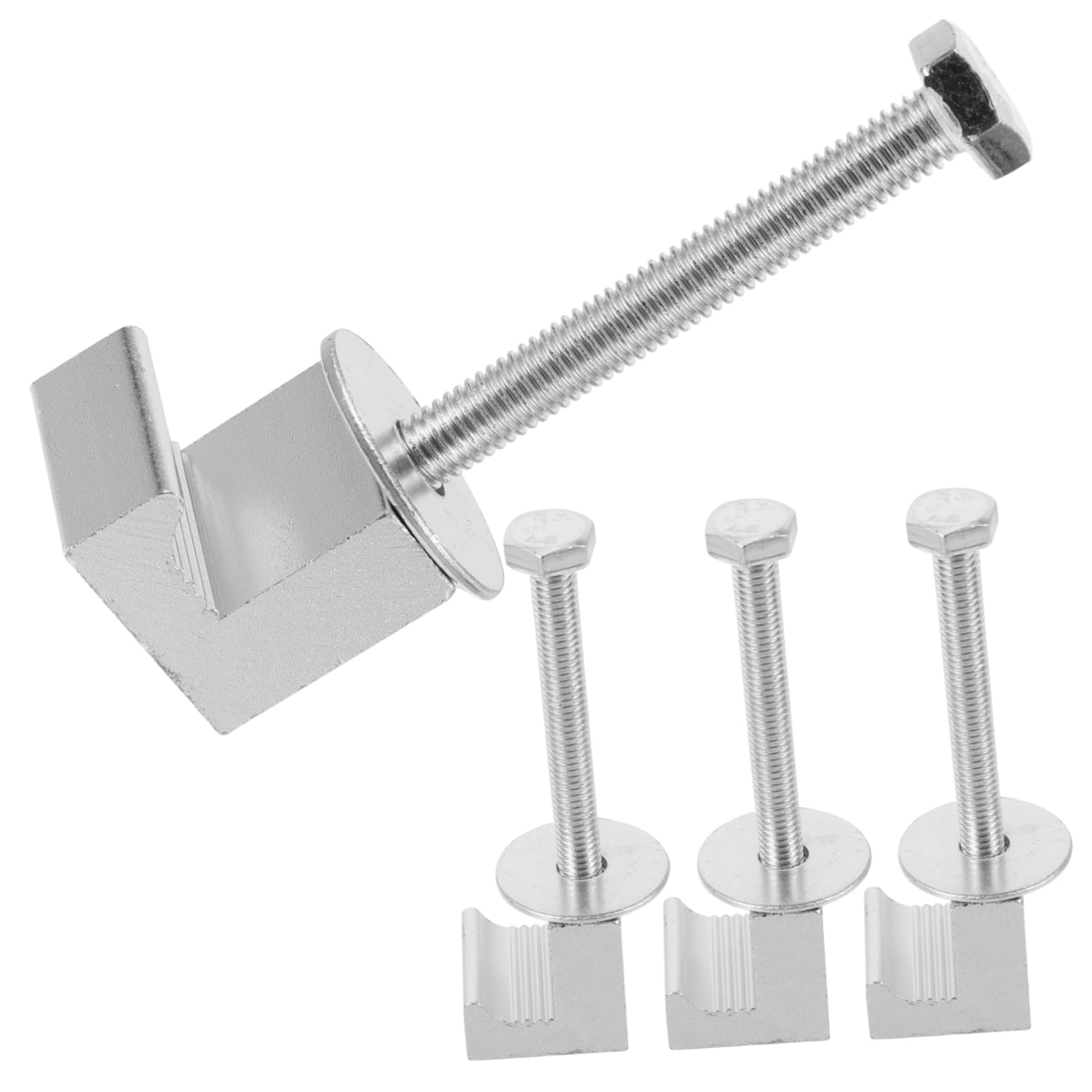 Alipis Vehicle Accessories Heavy Duty Truck Tool Box Rails Mounting Clips for Car Modification