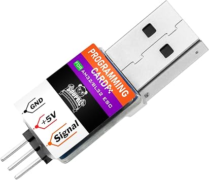 GOUPRC USB Linker ESC Programming Card for AM32/BL32 Brushless ESC Electric Speed Control Programming with for Axial SCX24 1/24 RC Car Crawler