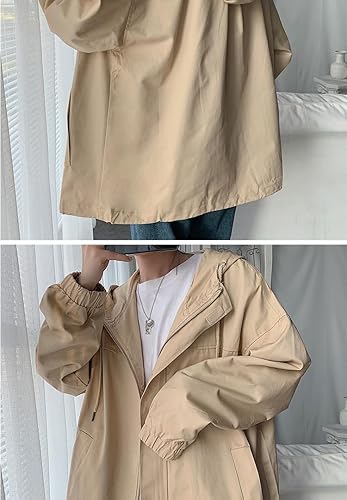 Acubi Grunge Women's Drop Shoulder Hoodies Harajuku Y2k Zip Up Oversized Winter Warm Tops Punk Clothes with Pockets