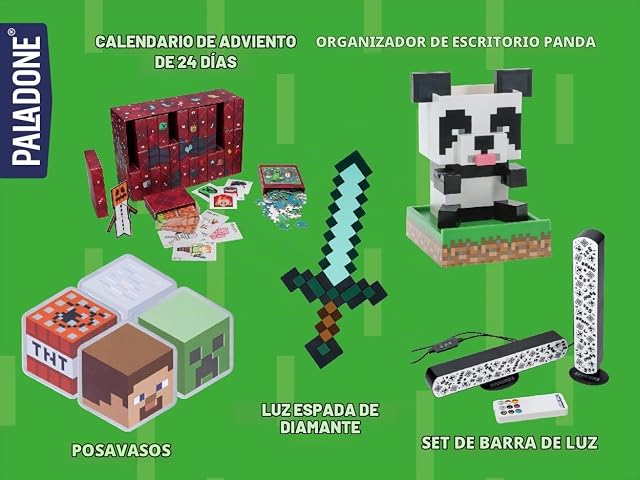 Foto 5 de 5 de Paladone Calendario de Adviento prémium de Minecraft de 24 días