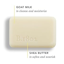 Beekman 1802 Goat Milk Bar Soap Gift Set - 9 oz - Nourishes, Moisturizes & Hydrates - 100% Vegetable Soap with Lactic Acid - Good for Sensitive Skin - Cruelty Free - Gift Box Included