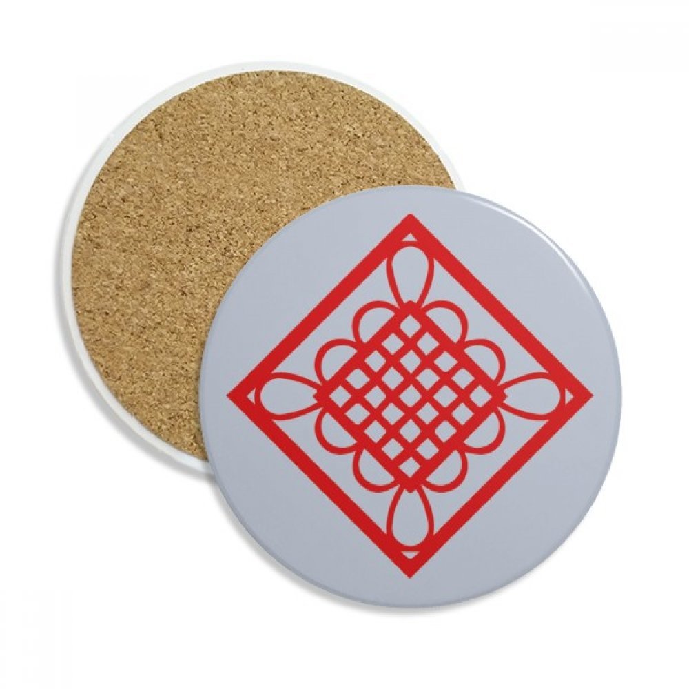 Dessous de verre pierre absorbante Red Diamond pour sublimer vos pauses café et apéritifs