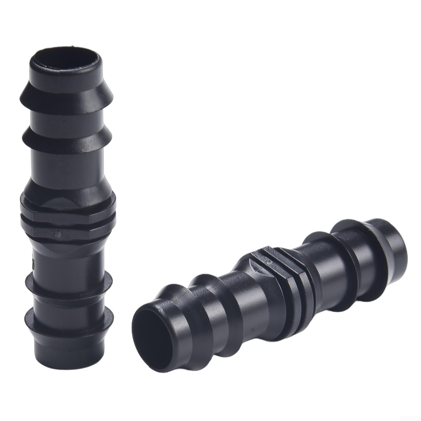 20 Pcs Plastic Barbed Connectors for Hose Pipes Perfect for Garden Irrigation and Agricultural Uses (20mm)