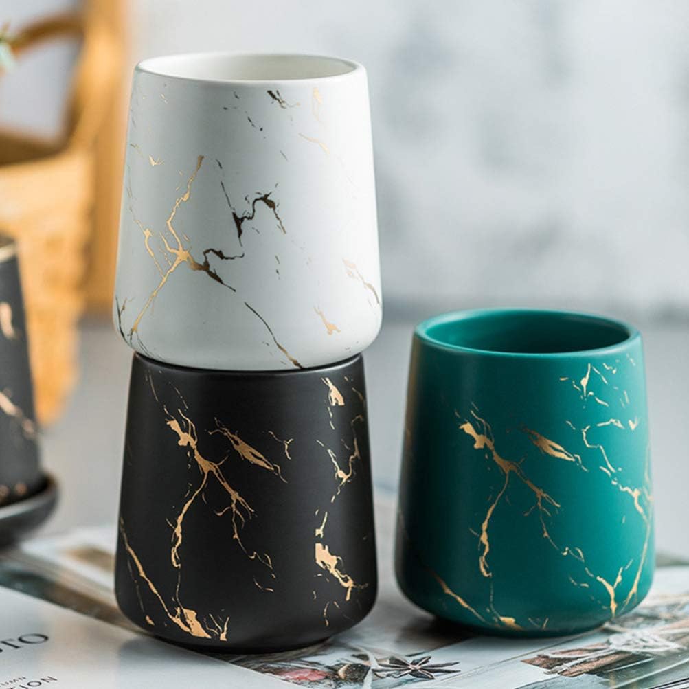 Dresser Decor 4pcs White Bathroom Accessories Set with Soap Liquid Dispenser Toothbrush Holder Tumbler Cup Soap Dish and Organizer Tray for Home or Hotel Tumbler Sets