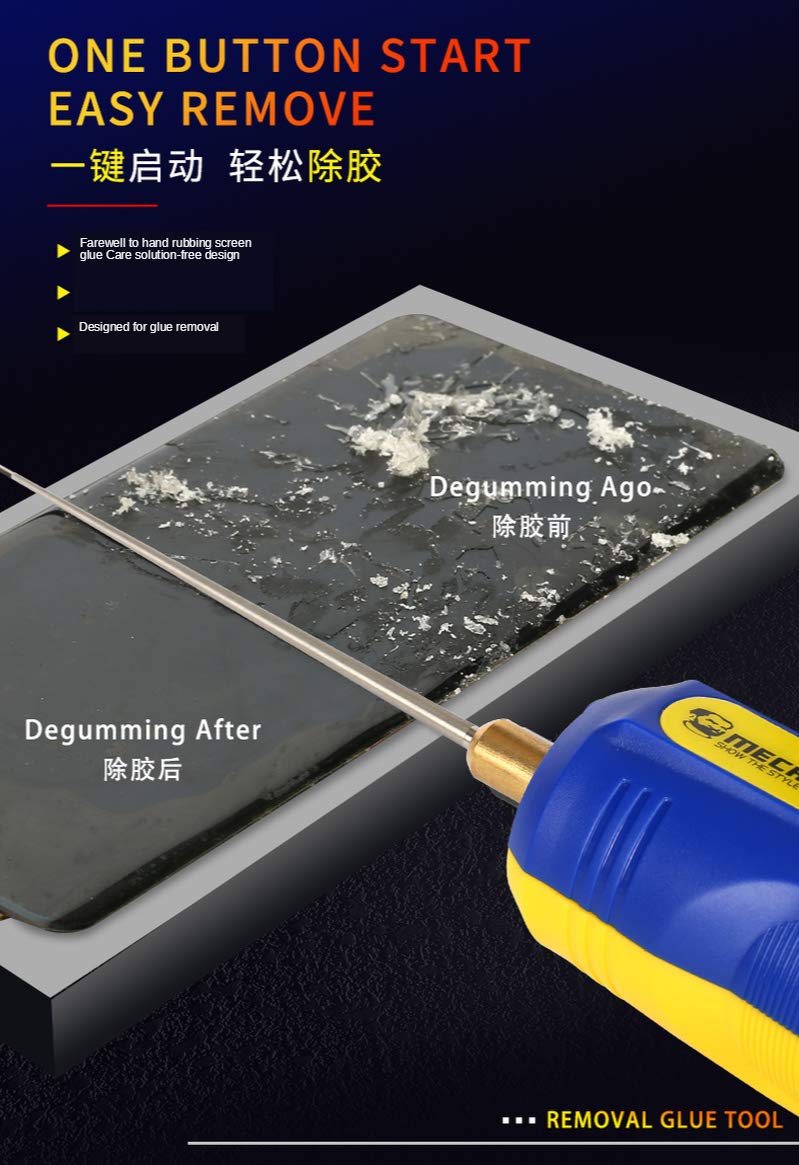 Mechanic IR10 Pro Electric Glue Remover LCD Screen Residue OCA LOCA Glue Adhesive Remover Cutter Shovel Clean Tool for iPhone iPad Samsung Galaxy Curved Repair