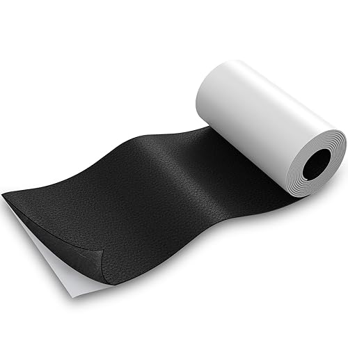 SUPERNIGHT Parche de reparación de cuero, cinta de reparación de cuero, parche de reparación de cuero autoadhesivo de 3 x 60 pulgadas para muebles,