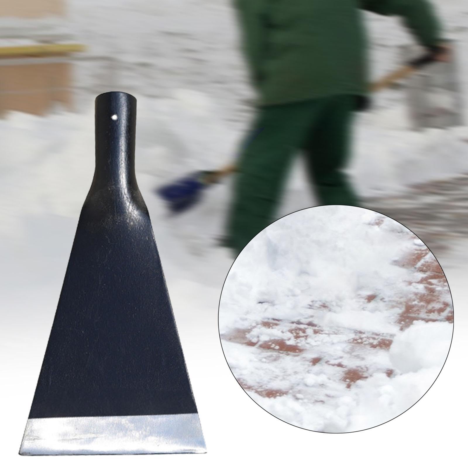 Cabezal raspador de Hielo para Limpieza de Jardines, raspado de Paredes, Pala, Cabezal Picador de Hielo Multiusos para fábricas, Patios,