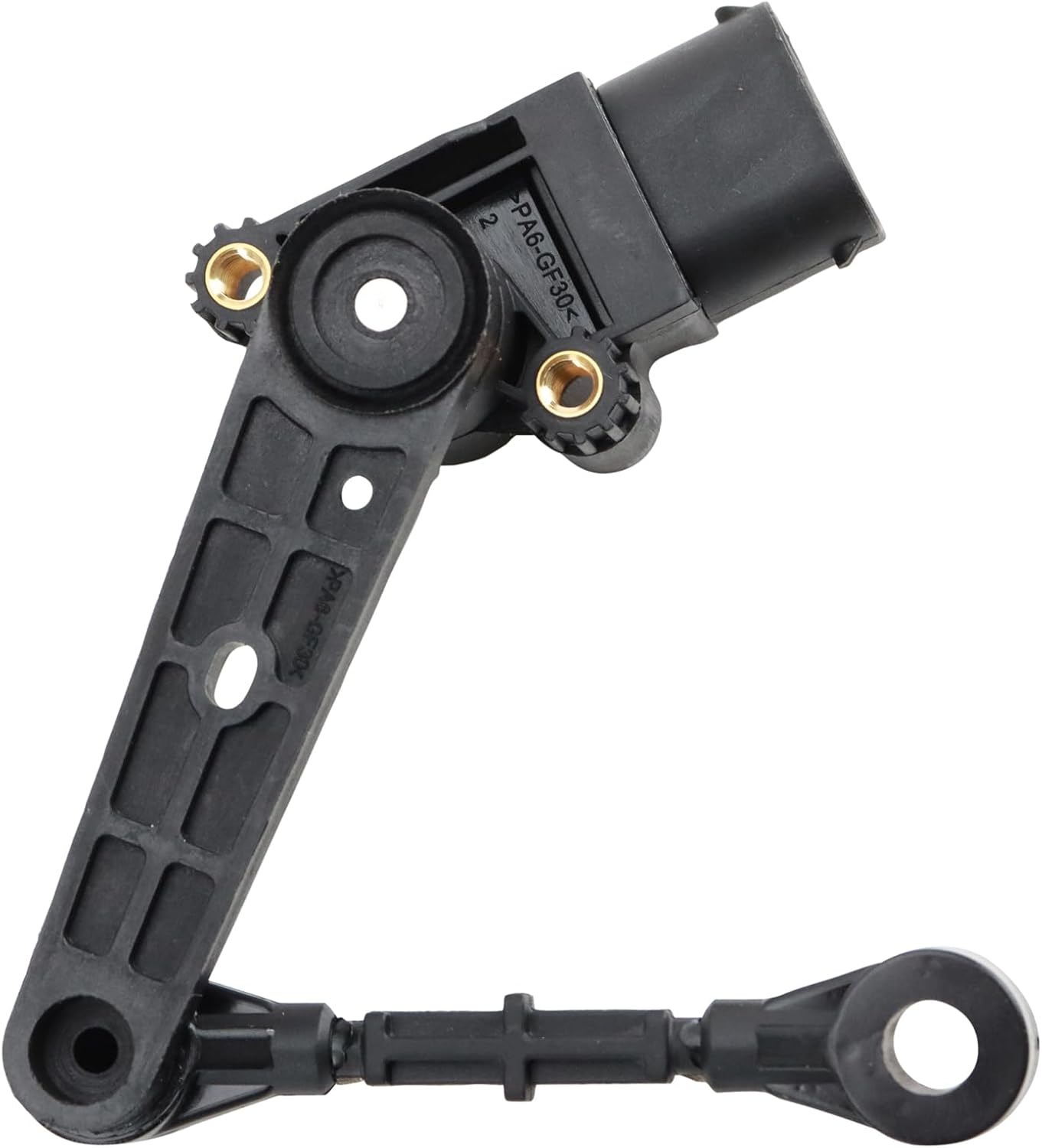 TRQ Front Ride Leveling Height Sensor Compatible with 2017 Land Rover Discovery 2013-2017 Range Rover 2014-2017 Range Sport