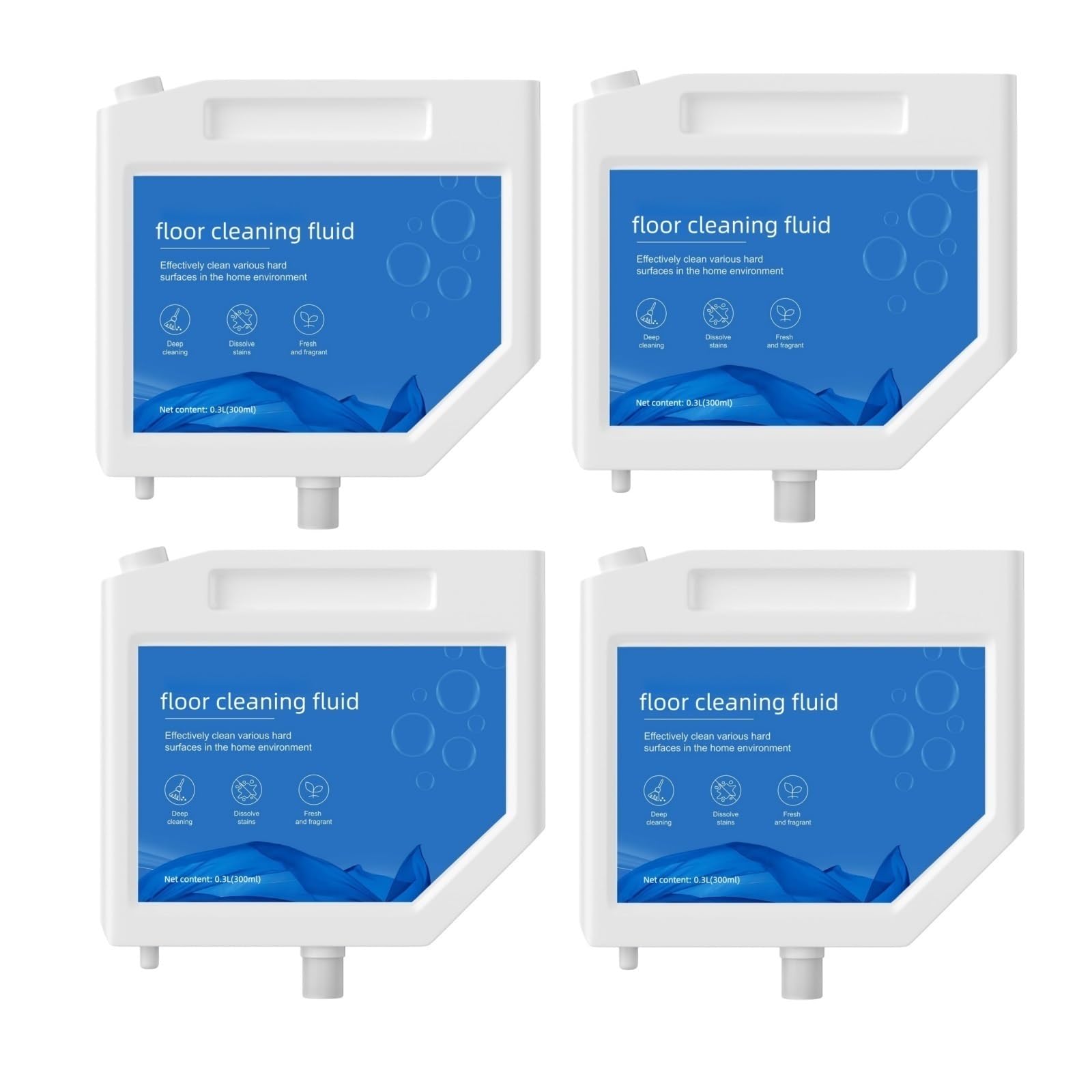 Solución de Limpieza Robot Mopa 300ml, Compatible con Dreame L10 Ultra, L10s Ultra, S10 S10 PRO S10 Plus, Limpiador de Pisos Multisuperficie