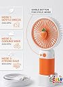 Zulu Toys Mini Handheld Fan for Kids gallery image