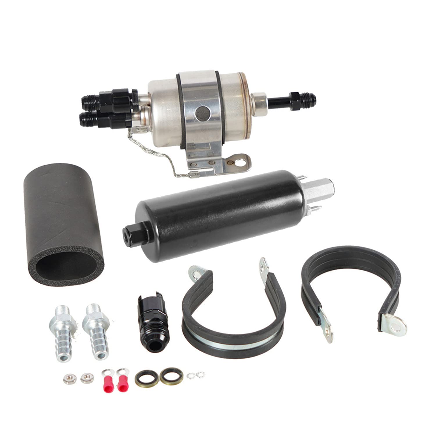 Amazon.com: INGKAN Electric Fuel Pump w/Fuel Filter Regulator 