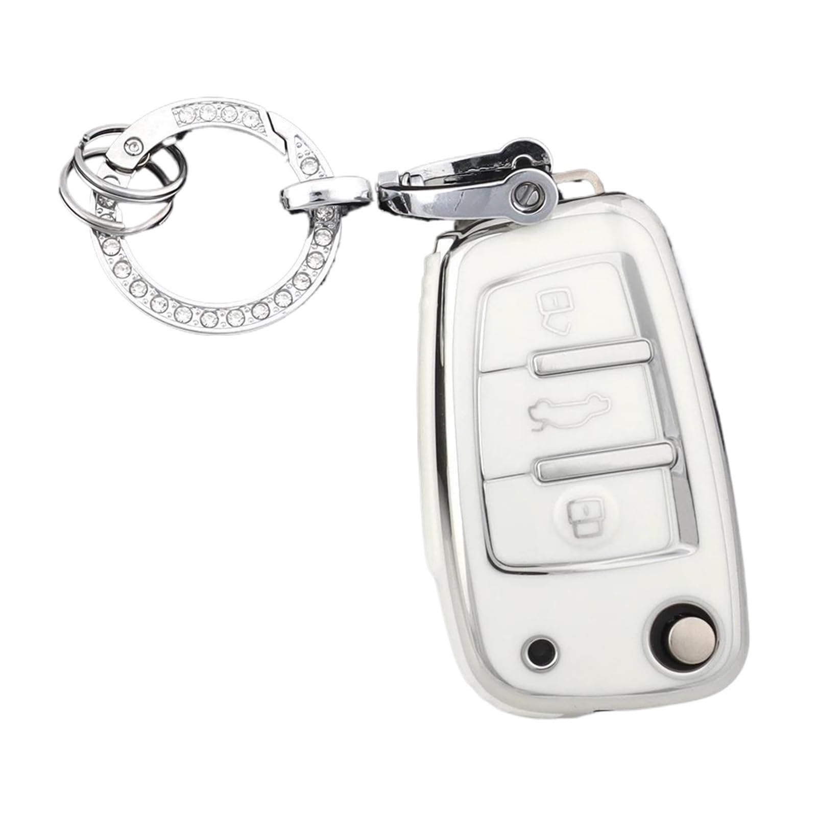 Coque clé Audi pour éviter les rayures et l'usure des boutons de télécommande A3 Q5