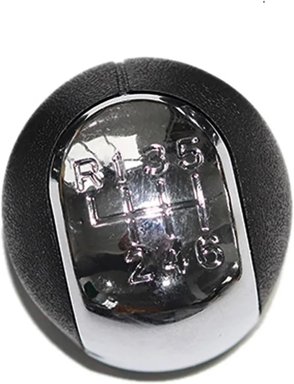5 6 Speed Chrome Gear Shift Knob Lever Stick Pen Gaiter Fit For Opel Vauxhall, Vectra C B Corsa Astra 2002-2005 غطاء مقبض ناقل حركة السيارة(R 1 2 3 4 5 6)