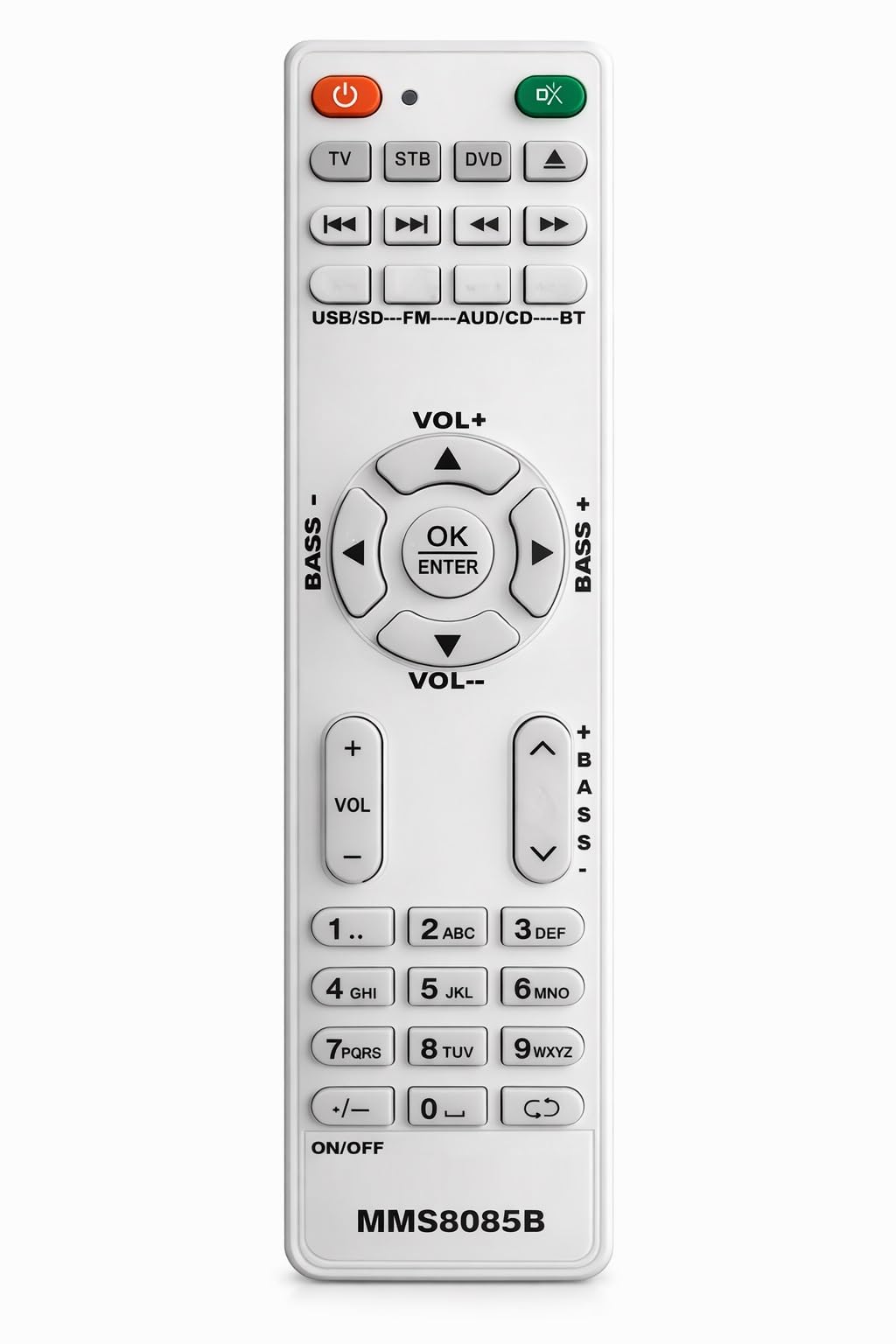 Remote Control Compatible for Philips Supported Model No. MMS8080B/94 MMS8085B/94 Multimedia Speakers System (Black)-picture-32
