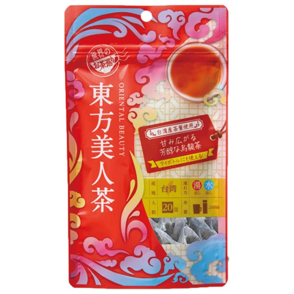 Mantecorp Skincare Tokyo Tea Trading(トーキョーティートレーディング) 世界のお茶巡り 東方美人茶(ティーバッグ) 20P×4個