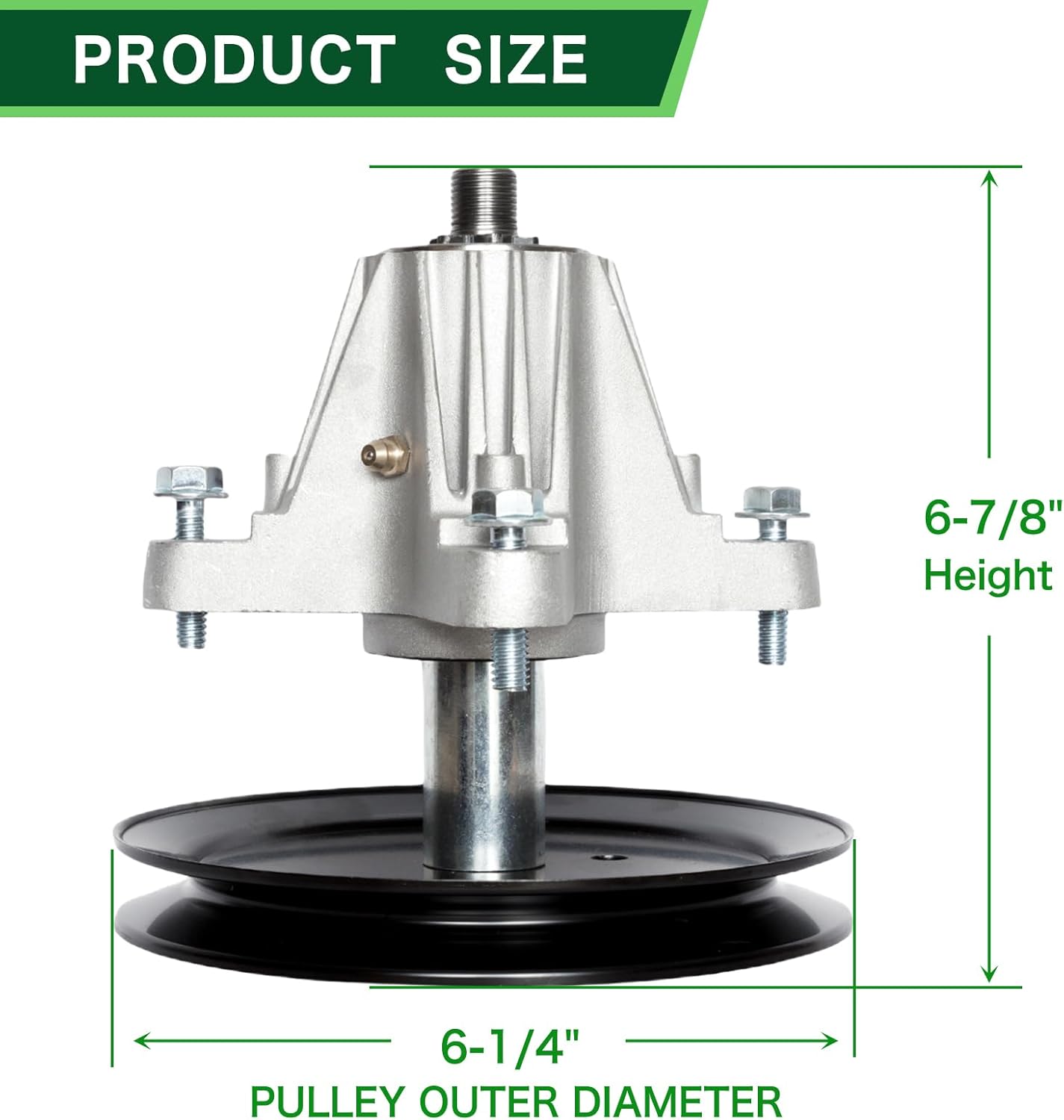 618-06989 918-06989 Spindle Assembly Fit for 46 inch Craftsman T135 T140 T150 T1500 T1600 T1700 T1900 MTD Troy Bilt TB46 Bronco Horse XP Huskee LT 4600 46" Lawn Mower Deck