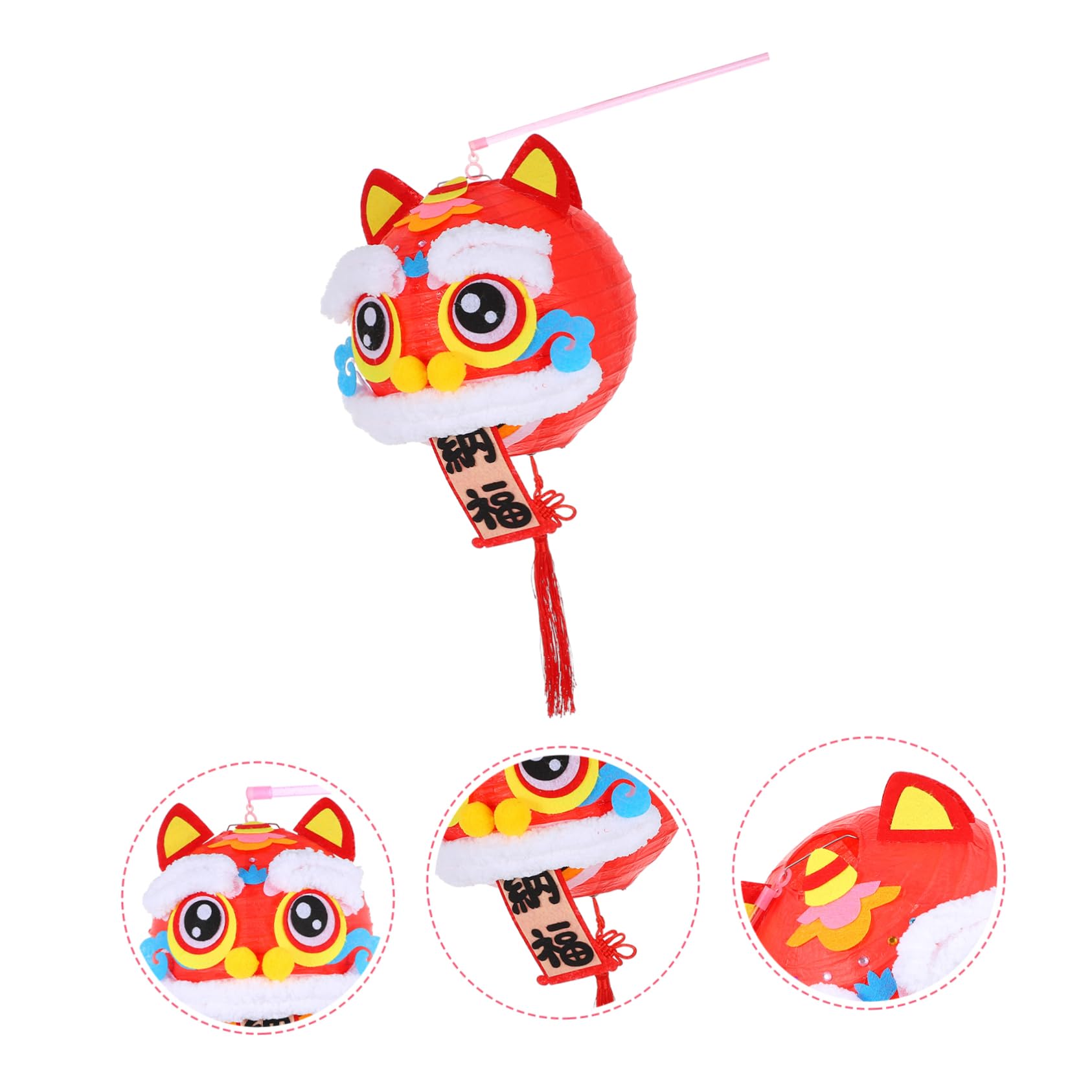 TOYANDONA 3pezzi Capodanno Per Kit Lanternine Festive Materiali Per Artigianali Per Attività e Celebrazioni Festive