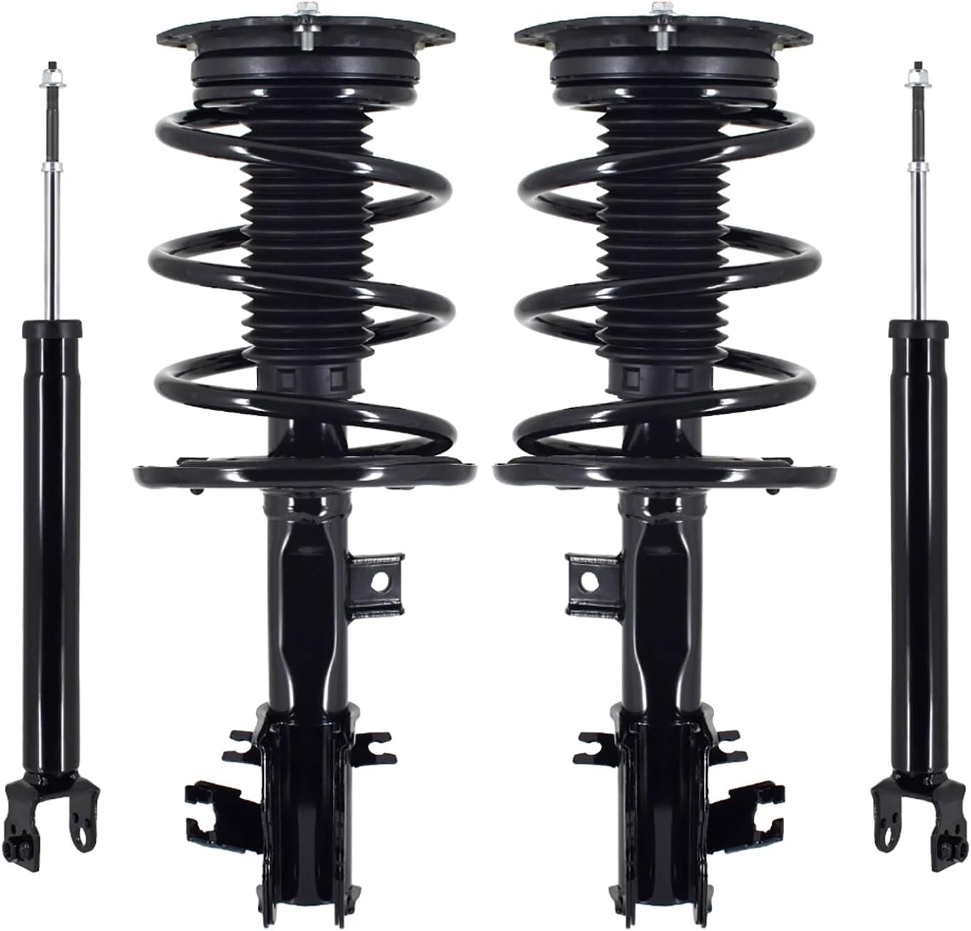 PM Auto Quick Complete Strut Set (Front and Rear) for 2009–2014 Nissan Maxima