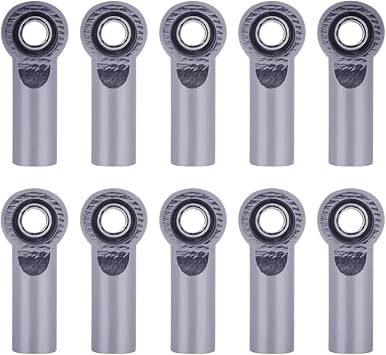 Rc Connecting Rod Models For Axial For SCX10 For Tamiya CC01 1/10 10PCS M3 Metal Ball Joint For RC Steering Linkage Upgrade Parts Scale CrawlerGray