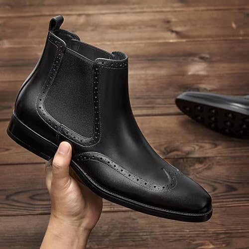 Frasoicus Mens Chelsea Boots Mens Leather Dress Boots #TOP3