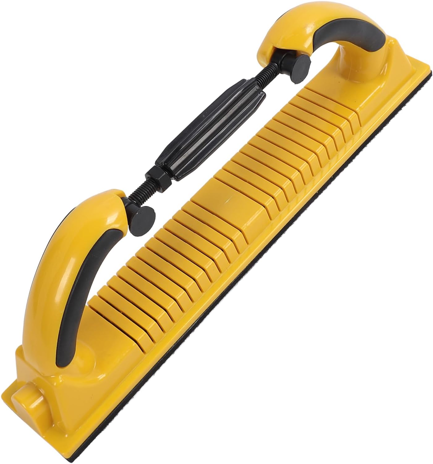 Luqeeg Hand Sander Block, Hand Sanding File Block, 70x400mm Adjustable Longboard Blocking Tools Hand Sander Dust Extraction Hand Sanding Block for Automotive, Woodworking