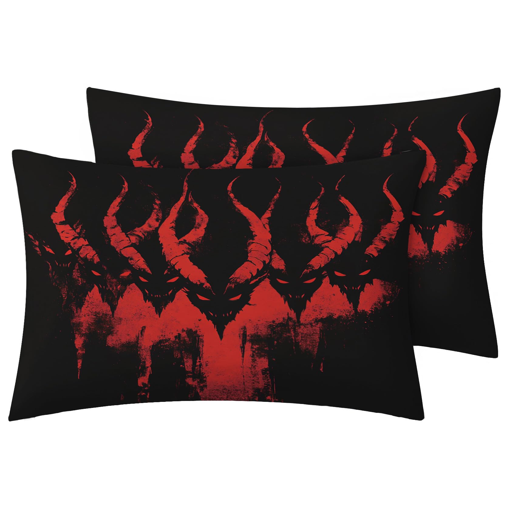 Amazon.com: Rejkxyw Gothic Satanic Sheets Twin XL Size, Demon
