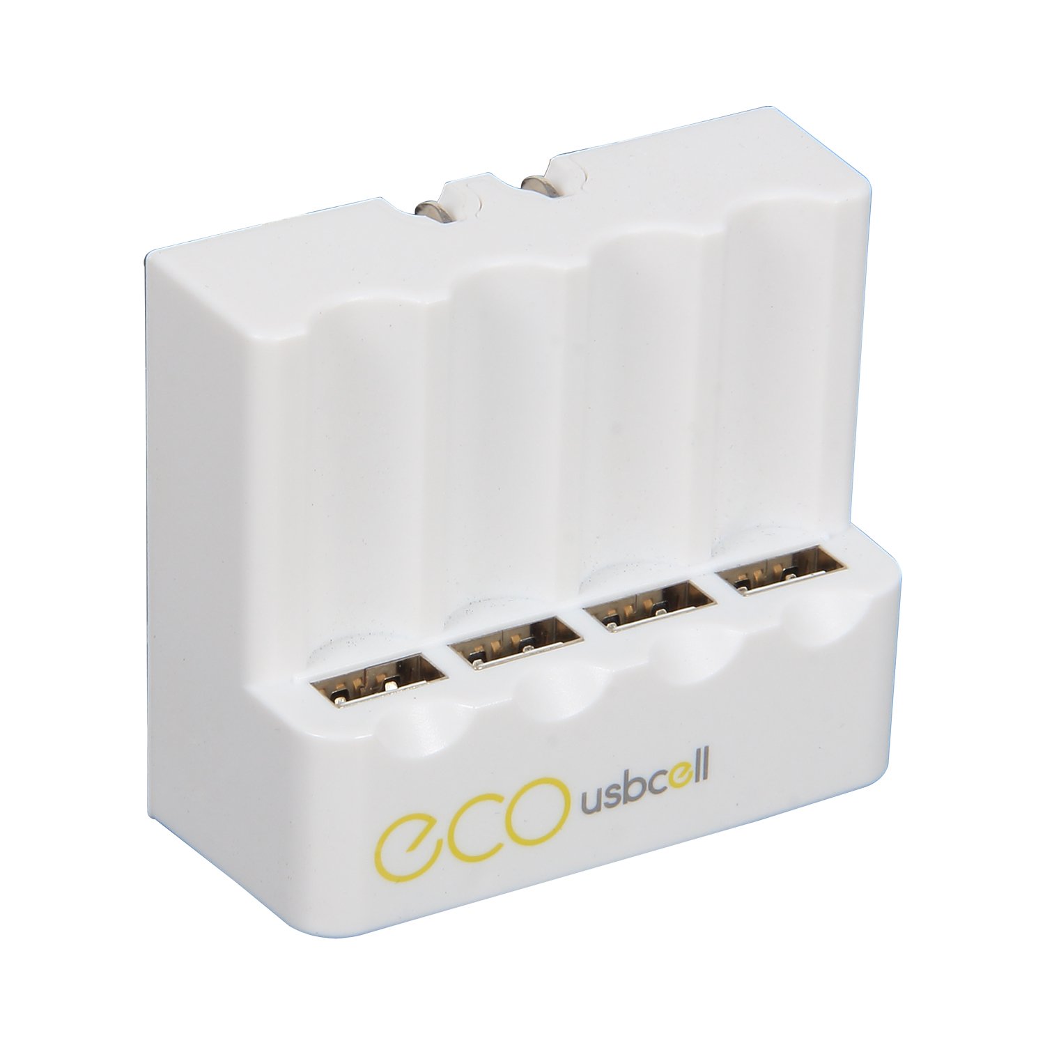 Pilot Automotive CA-9930 Wall Charger for USB Rechargeable Battery, 4 Pack (USBCell ECO)