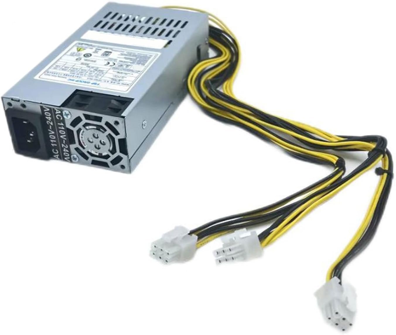 250/300/400/500W 1U フレックス 電源、固定ケーブルと PCIe 6Pin サーバー電源を備えた狭いスペース用