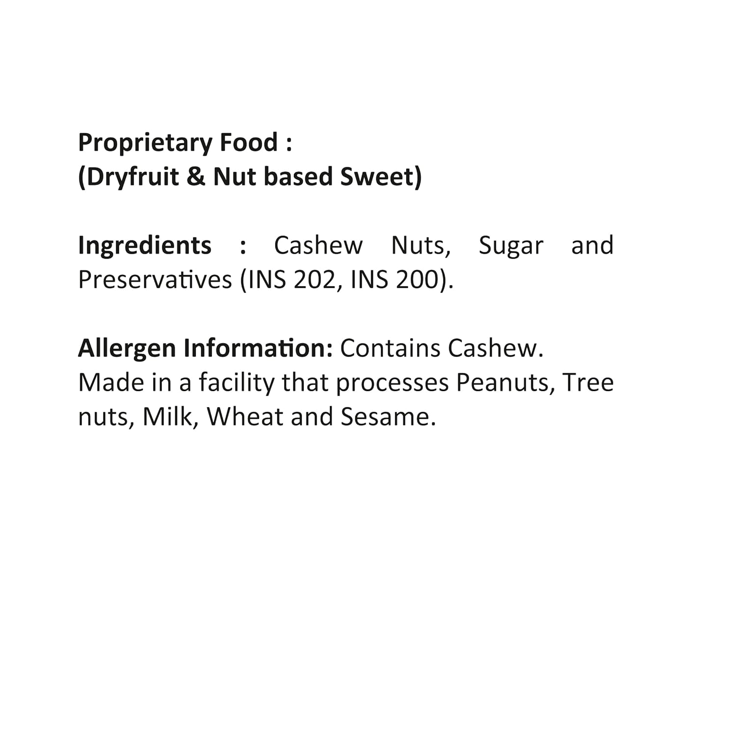 LAL Kaju Katli Premium(400gm)